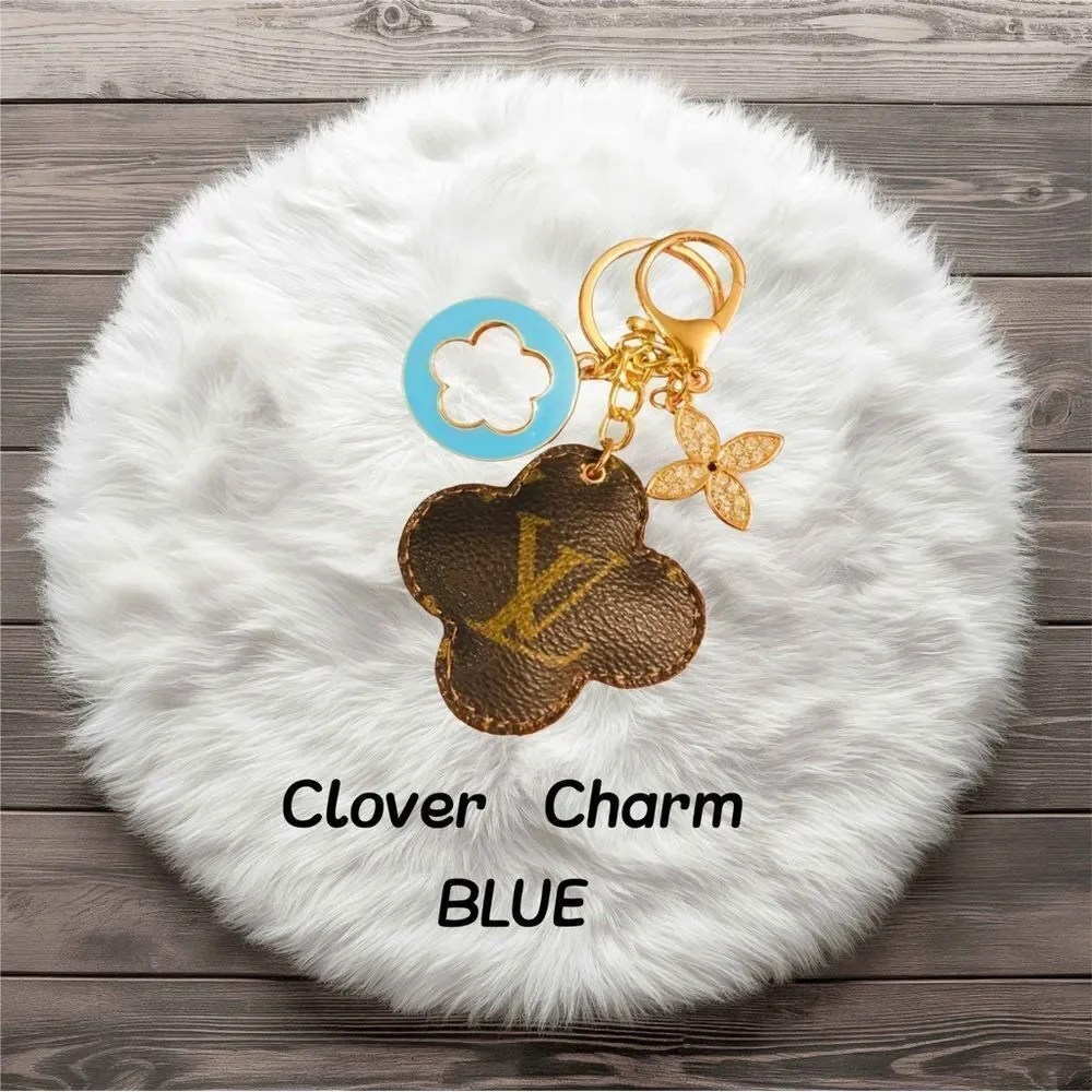 Handmade Puffed Clover Charm - Picture 3 of 7